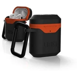 Uag Apple Airpods Gen 1& 2 Hard Case V2 - Black Orange